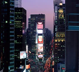 RICHARD BERENHOLTZ - Times Square at Night