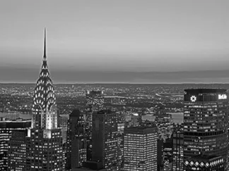 RICHARD BERENHOLTZ - Midtown Manhattan at Sunset, NYC