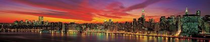 RICHARD BERENHOLTZ - Sunset over New York