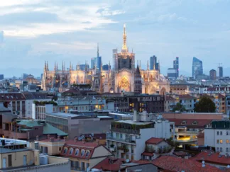 Milano Veduta Duomo - PAOLO MARCHESI