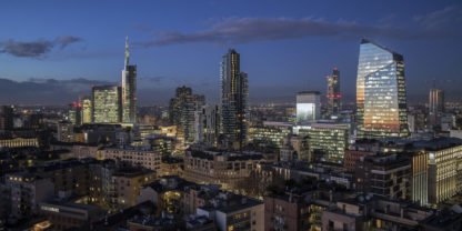 Milano Skyline Porta Nuova - PAOLO MARCHESI - Versione 2