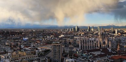 Milano Veduta Aerea - PAOLO MARCHESI