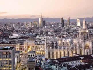 Milano Veduta Duomo - PAOLO MARCHESI